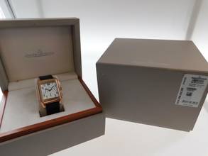 Thumbnail von Jaeger-LeCoultre Reverso Squadra Chronograph GMT Full Set Automatik XL Roségold mit Faltschließe wie Neu </h1>