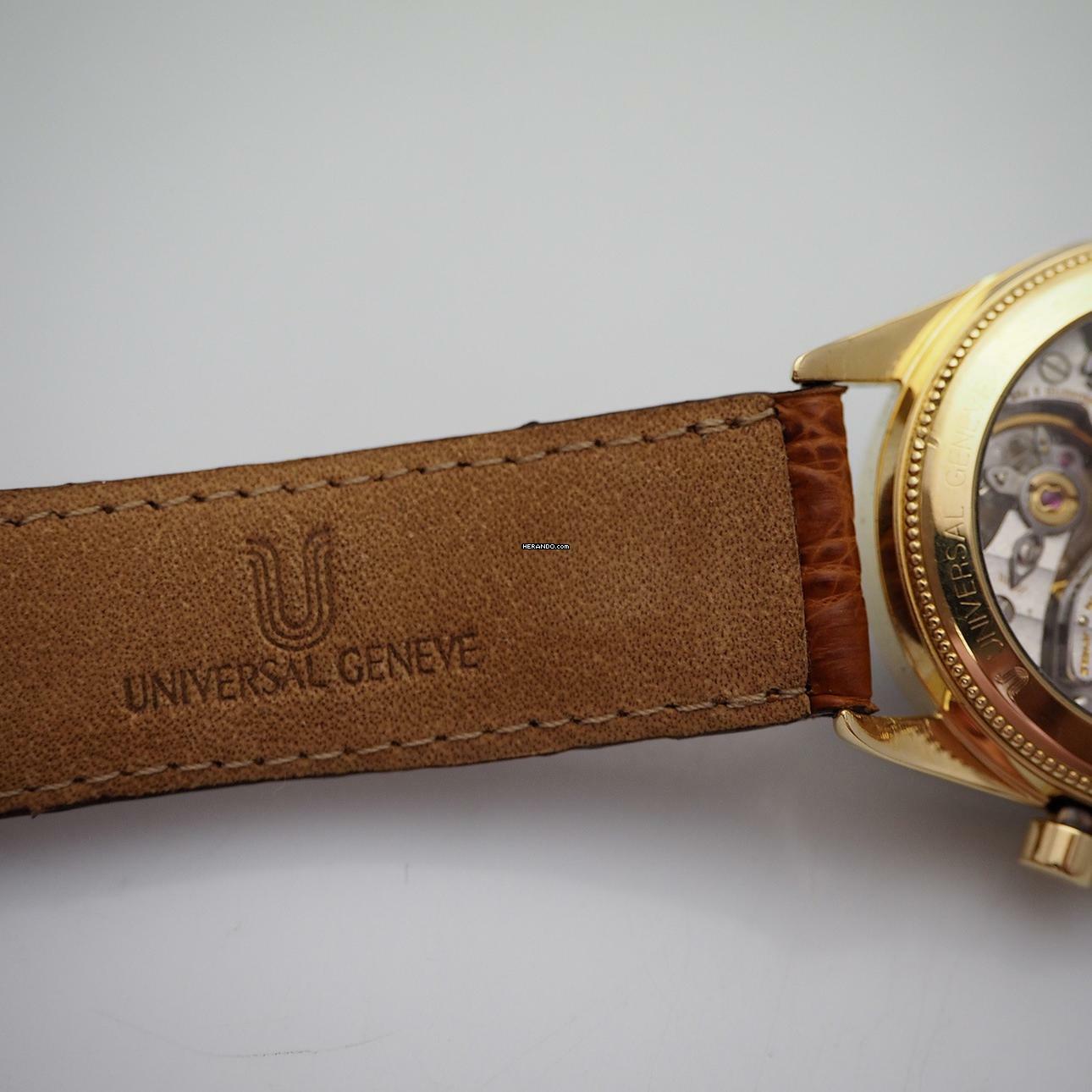 Thumbnail von Universal Genève Compax Chronograph Limited Gold 18k/750 184.450 very rare