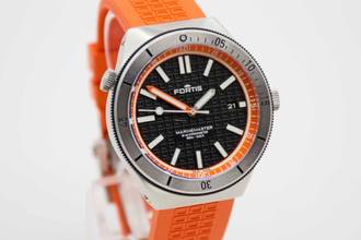 Thumbnail von Fortis Marinemaster M-44 Amber Orange Chronometer </h1>