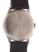 Thumbnail von Venus Gents / Unisex 1-Button Chronograph Wristwatch medium / small size manual wind Mono – Poussoir </h1>