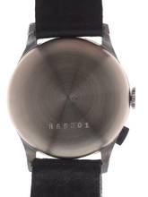 Thumbnail von Venus Gents / Unisex 1-Button Chronograph Wristwatch medium / small size manual wind Mono – Poussoir </h1>