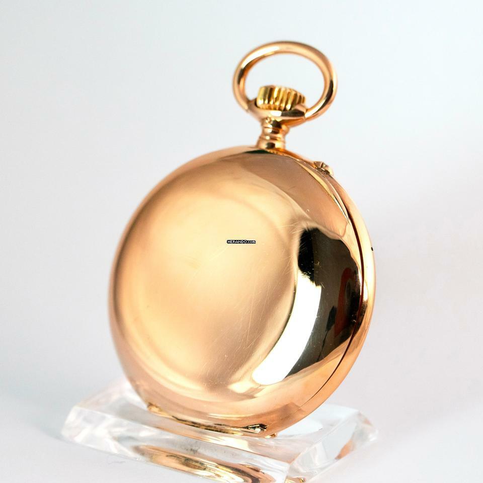 Thumbnail von A. Lange & Söhne Taschenuhr 1 A Ausführung Handaufzug 750/000 Rotgold 56 mm 1901 </h1>