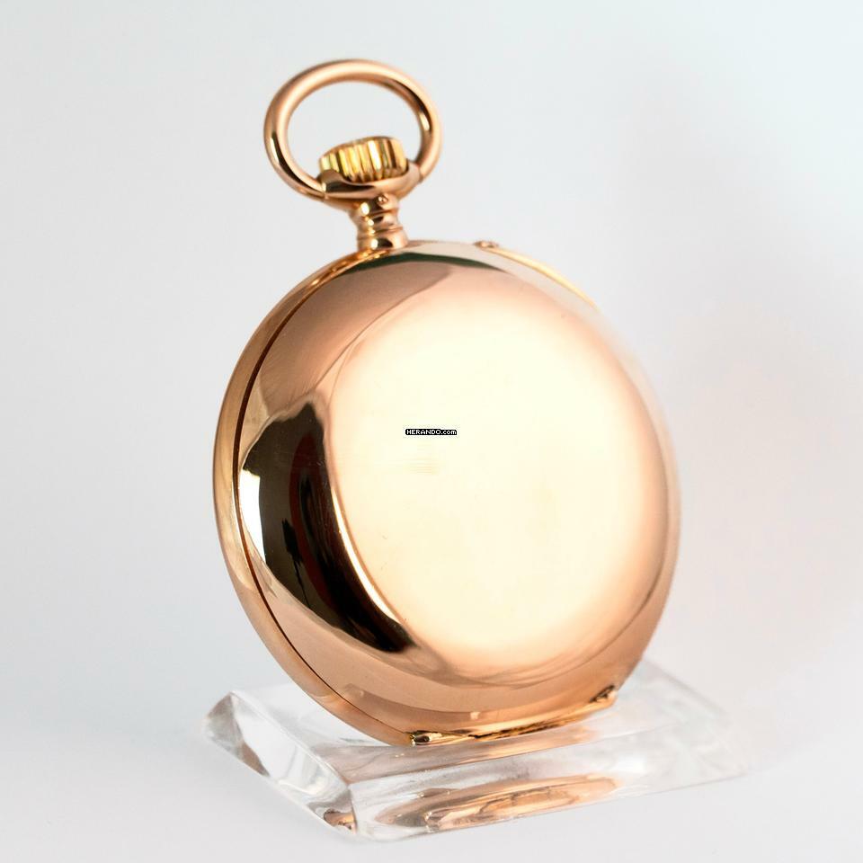 Thumbnail von A. Lange & Söhne Taschenuhr 1 A Ausführung Handaufzug 750/000 Rotgold 56 mm 1901 </h1>