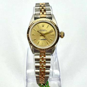 Rolex Oyster Perpetual Automatic 24mm 2 Tone Jubilee Bracelet Watch </h1>