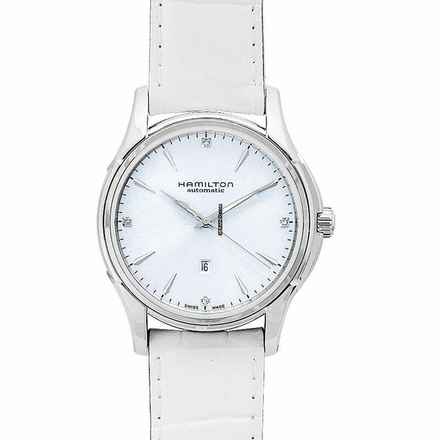  Hamilton Jazzmaster H32315842 - Jazzmaster Automatic Silver Dial Stainless Steel Ladies Watch </h1> 