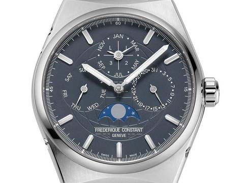  Frederique Constant Manufacture Slimline Perpetual Calendar Highlife Perpetual Calendar Ref.FC-775BL4NH6B Full Set Neu 