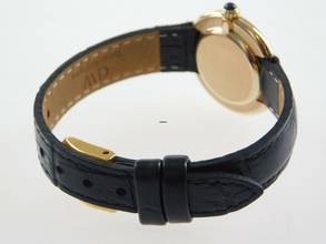 Thumbnail von Cartier 18 Karat Gelbgold Ellipse Paris Dial Handaufzug Damenuhr 26 mm </h1>