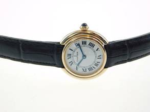 Thumbnail von Cartier 18 Karat Gelbgold Ellipse Paris Dial Handaufzug Damenuhr 26 mm </h1>