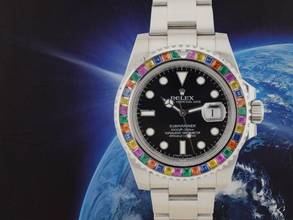 Thumbnail von Rolex Submariner Date 116610ln Haribo Bezel