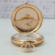 Thumbnail von A. Lange & Söhne 18k Gold 1A Gangprüfung der Sternwarte Original Box Savonette Taschenuhr 1904 Mit Zertifikat des Deutschen Uhrenmuseum in Glashütte
