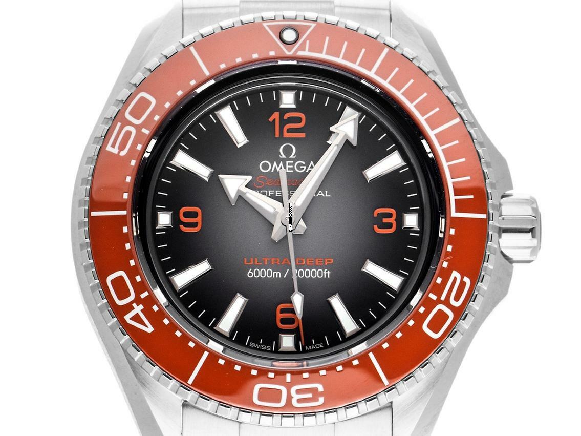  Omega Seamaster Ultra Deep 6000M Planet Ocean 6000M Ref.215.30.46.21.06.001 2024 Full Set Ungetragen 
