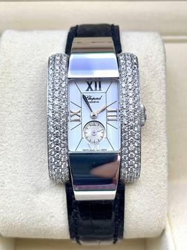  Chopard La Strada 23mm Ladies Watch Box/papers La Strada 18k Like NEW with Box&Papers 