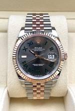 Thumbnail von Rolex Datejust 41 WIMBLEDON Dial mint condition 2022 Steel/Rose Full Set BOX&PAPERS