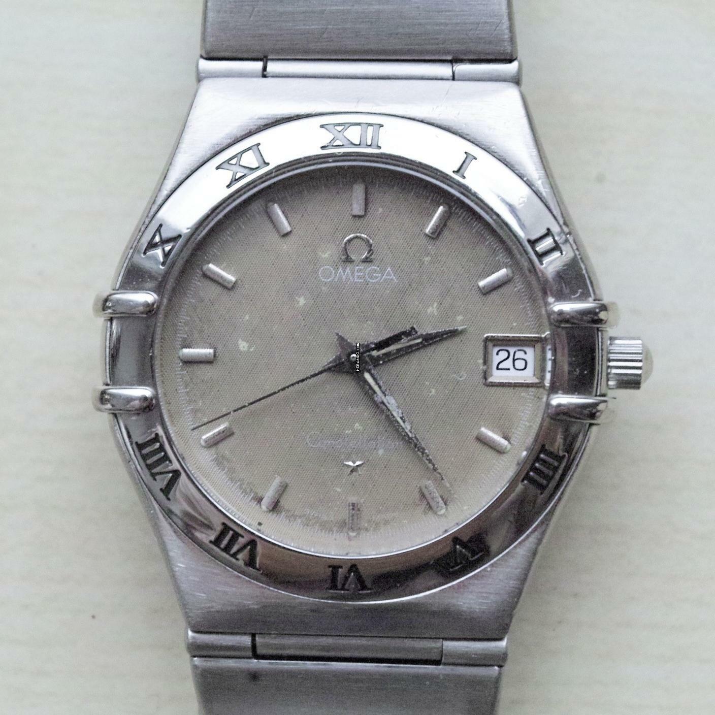  Omega Constellation Gents Date with papers </h1> 