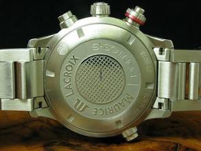 Thumbnail von Maurice Lacroix Pontos S Edelstahl Automatic Chronograph Herrenuhr / Ref Pt6018 </h1>