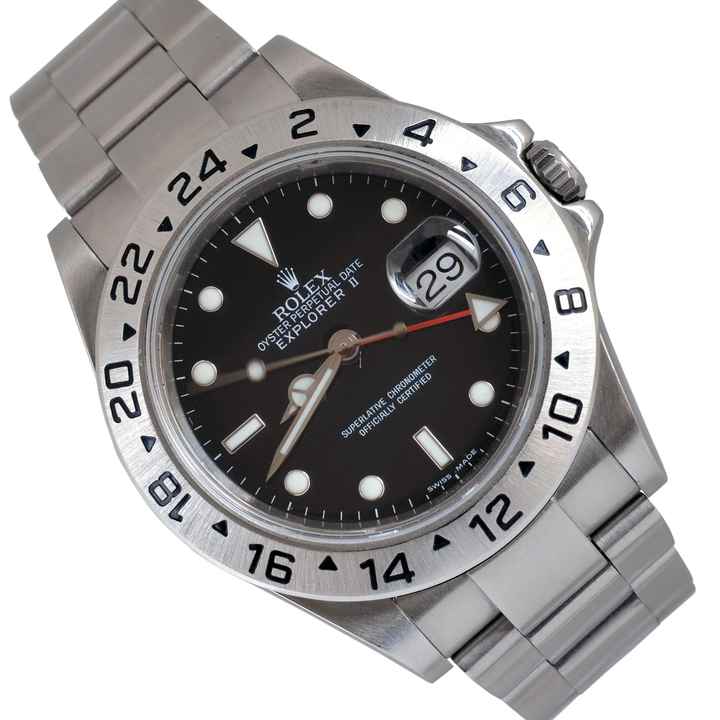  Rolex Explorer II 16570 Z69 series black dial Full Set 2006  