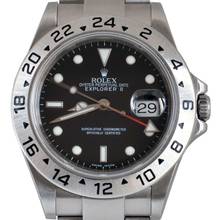 Thumbnail von Rolex Explorer II 16570 Z69 series black dial Full Set 2006