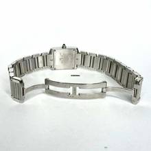 Thumbnail von Cartier Tank Française Quartz 20mm Steel LMT EDITION Dial 0.80TCW DIAMOND Watch </h1>