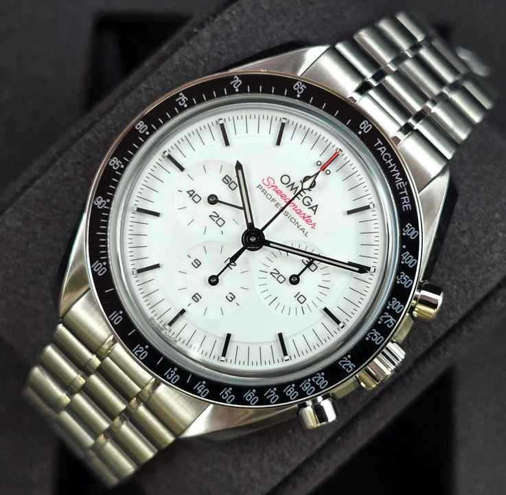  Omega Speedmaster Professional Moonwatch 310.30.42.50.04.001 White Unworn/New Condition Full Set 2-2026 