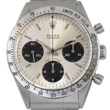 Thumbnail von Rolex Daytona Cosmograph 6239 Big Daytona silver dial TOP Condition Full Set 1967’s </h1>