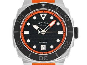 Thumbnail von Alpina Alpiner Extreme Stahl Automatik Armband Kautschuk Faltschließe Ref.AL-525BO3VE6 Bj.2024 Full Set Neu