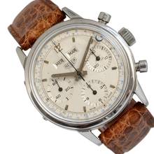 Thumbnail von Heuer Carrera 12 Dato Chronograph silver dial 1967's