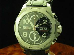 Thumbnail von Alexander Shorokhoff Kostya Tszyu Chronograph Edelstahl Herrenuhr / Ref As.kt-1 </h1>