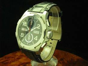 Thumbnail von Alexander Shorokhoff Kostya Tszyu Chronograph Edelstahl Herrenuhr / Ref As.kt-1 </h1>