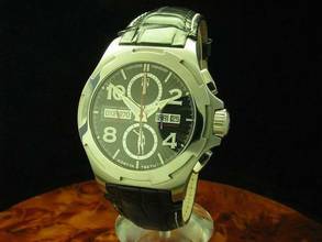 Thumbnail von Alexander Shorokhoff Kostya Tszyu Chronograph Edelstahl Herrenuhr / Ref As.kt-1 </h1>