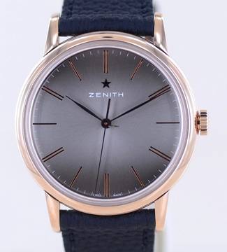  Zenith Elite Classic 18K Roségold Dresswatch 39mm Klassiker Automatic B+P </h1> 
