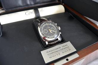 Thumbnail von Panerai Radiomir 1940 Chronograph White Gold </h1>