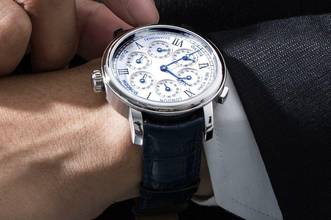 Thumbnail von Aerowatch Renaissance 7 Time Zones optional auch in schwarz