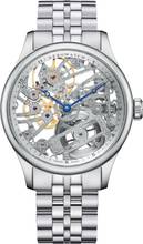 Thumbnail von Aerowatch Renaissance Skeleton Blue optional Skeleton Classic silver Steel Bracelet