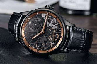 Thumbnail von Aerowatch Renaissance Skeleton Cobweb optional Ring in gold color