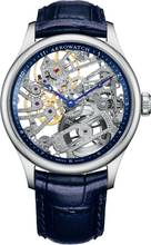 Thumbnail von Aerowatch Renaissance Skeleton Blue optional Skeleton Classic silver