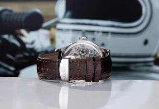 Thumbnail von Aerowatch Renaissance Skeleton Blue optional Skeleton Classic silver