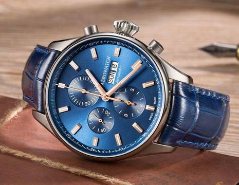  Aerowatch Les Grandes Classiques Chrono Day-Date 