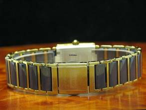 Thumbnail von Rado Diastar Keramik / Gold Mantel Damenuhr / Ref 153.0283.3 </h1>