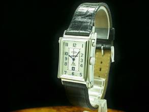Thumbnail von Rotary Elite Edelstahl Automatic Herrenuhr / Rechteckig / Ref 10729-p0:01801 </h1>