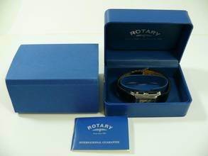 Thumbnail von Rotary Elite Edelstahl Automatic Herrenuhr / Rechteckig / Ref 10729-p0:01801 </h1>