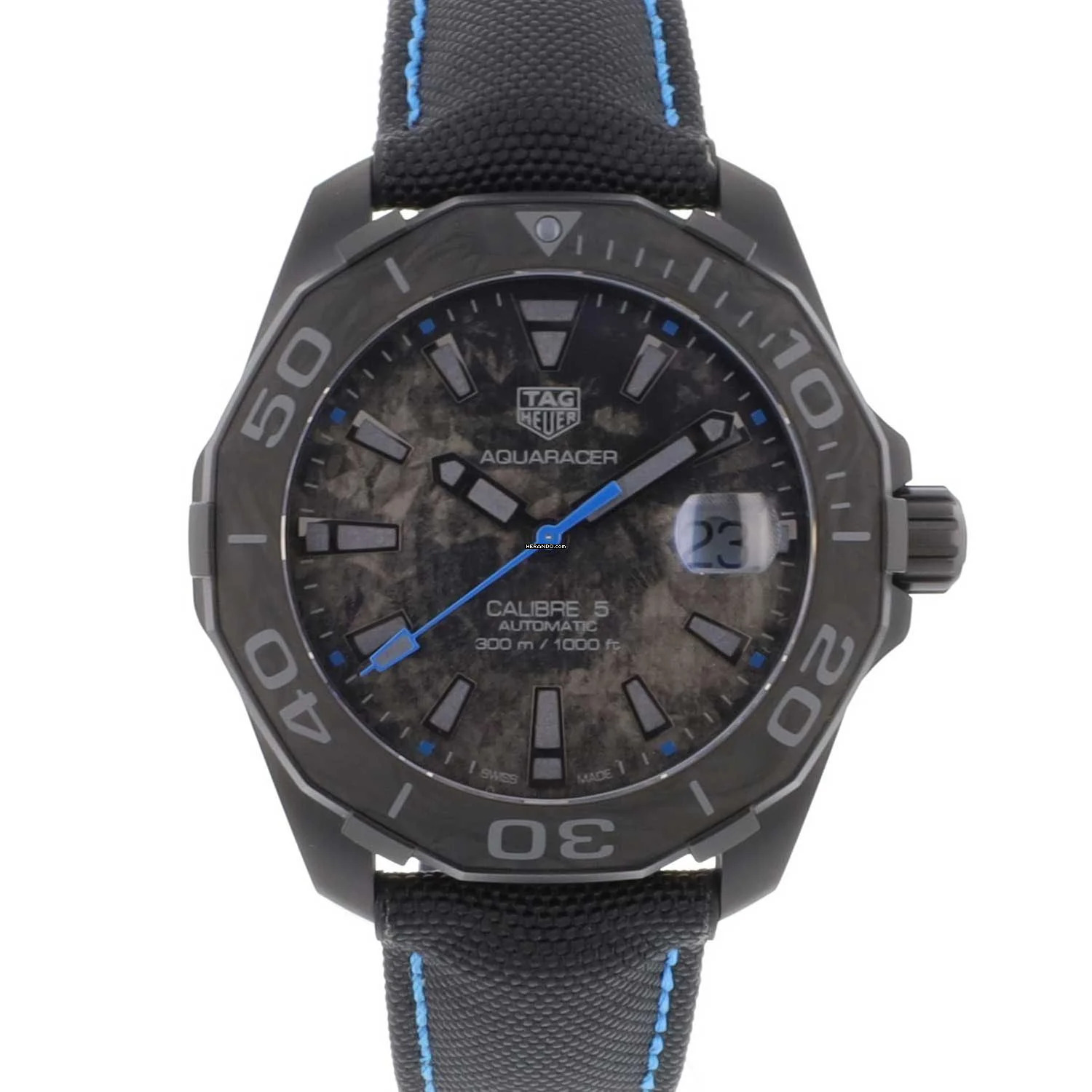 TAG Heuer Aquaracer 41 Calibre 5 Titanium Carbon Limited Edition NEW '24 </h1>