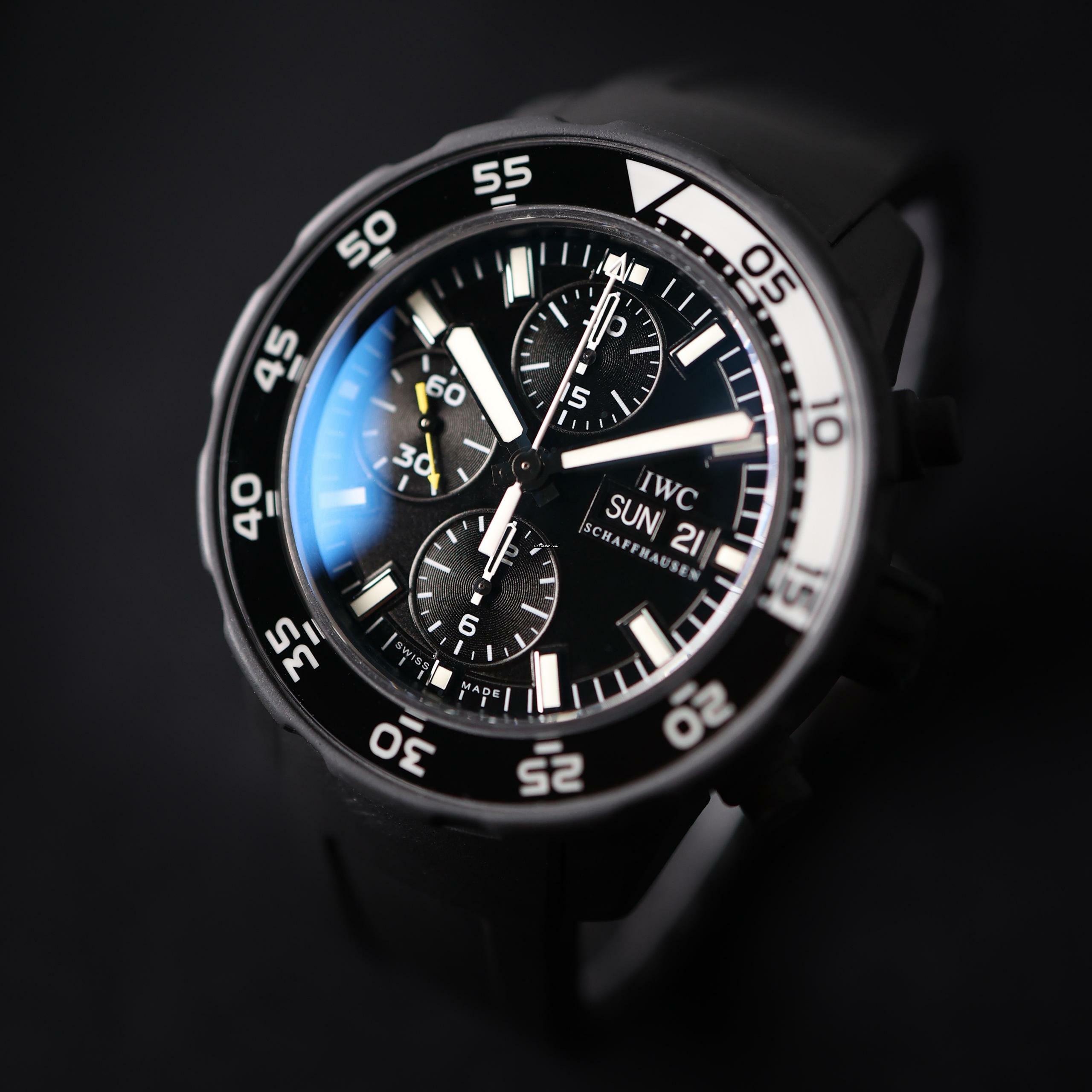 Thumbnail von IWC Aquatimer Chronograph Galapagos Charles Darwin Edition </h1>