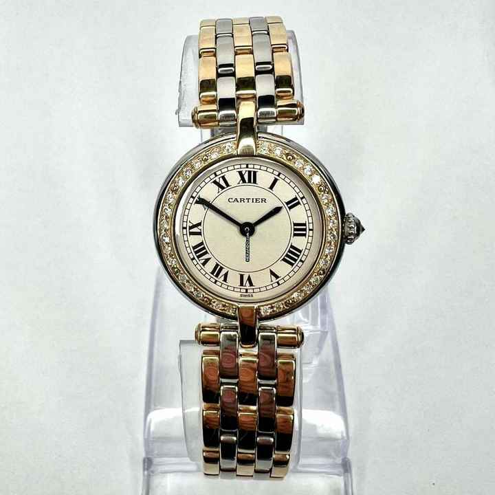  Cartier Panthère VENDOME 24mm 3 Row Gold 0.80TCW Diamond Watch </h1> 