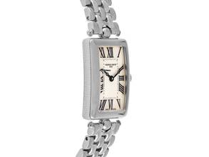 Thumbnail von Frederique Constant Art Deco Carree Stahl Perlmutt Quarz Armband Stahl Ref. FC-200MPW2AC6B Full Set Neu