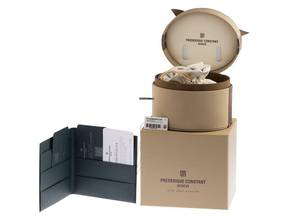 Thumbnail von Frederique Constant Art Deco Carree Stahl Perlmutt Quarz Armband Stahl Ref. FC-200MPW2AC6B Full Set Neu