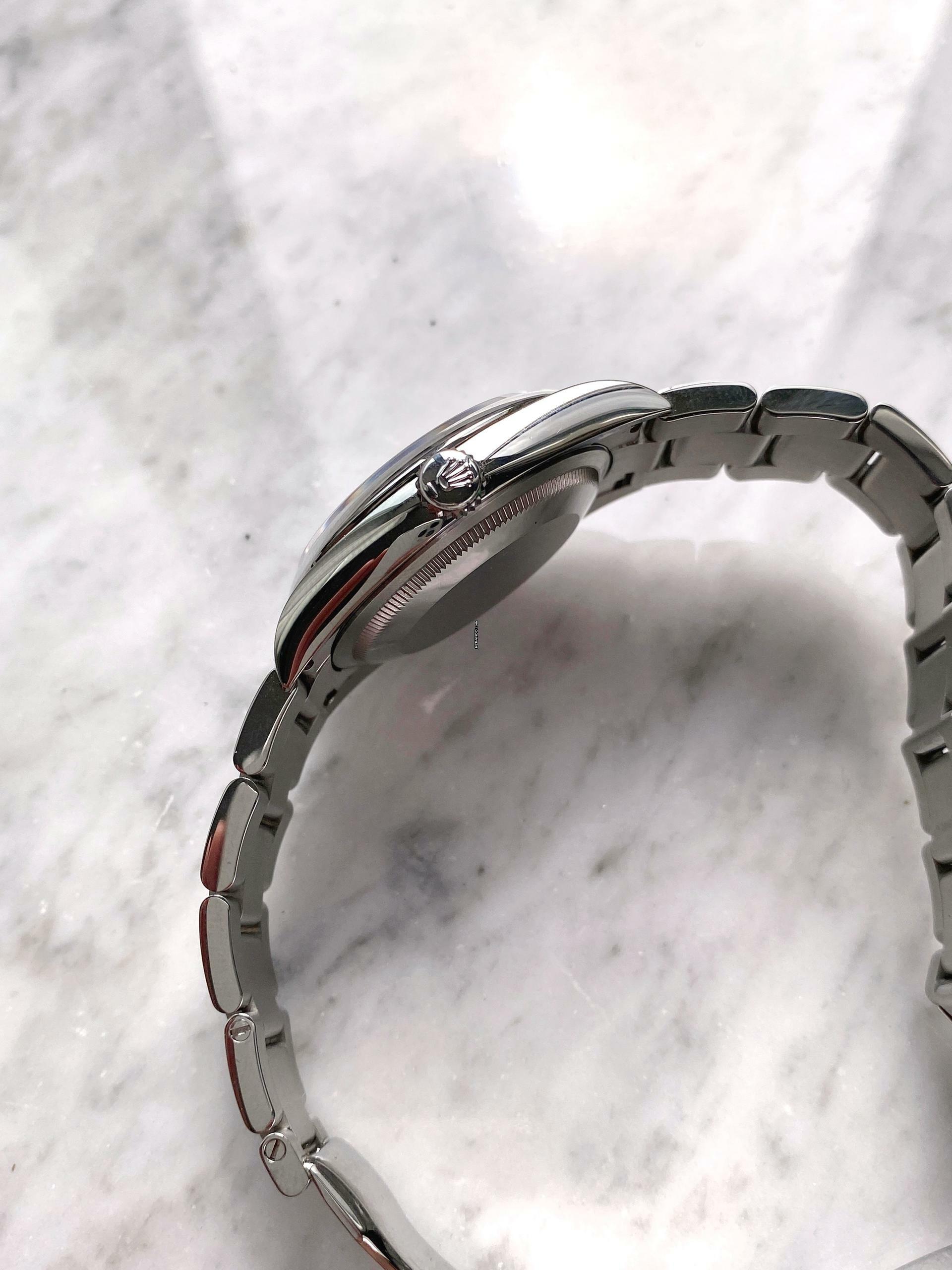 Thumbnail von Rolex Datejust 36 36mm Steel Palm Leaf Dial Green Grün Automatic Automatik Full Set 126200 126200