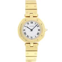 Thumbnail von Cartier Santos Ronde Vendome Gold Quartz