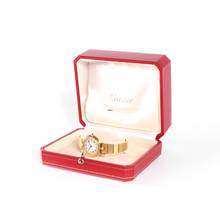 Thumbnail von Cartier Santos Ronde Vendome Gold Quartz