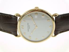 Thumbnail von Patek Philippe Calatrava 3820 18 Karat Gelbgold mit original Band und Schließe Kaliber 177 </h1>