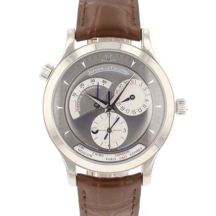  Jaeger-LeCoultre Master Geographic Control Geographic White Gold Grey Dial </h1> 